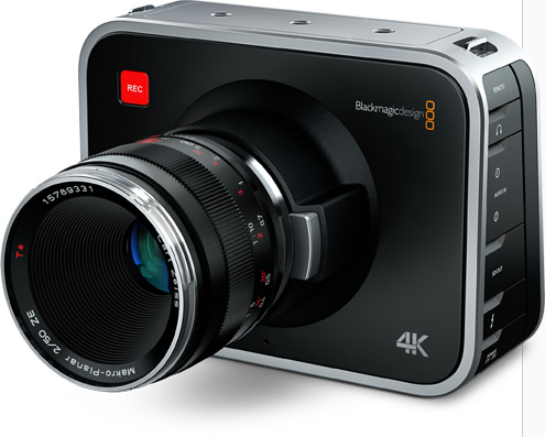 blackmagic design 4k camera