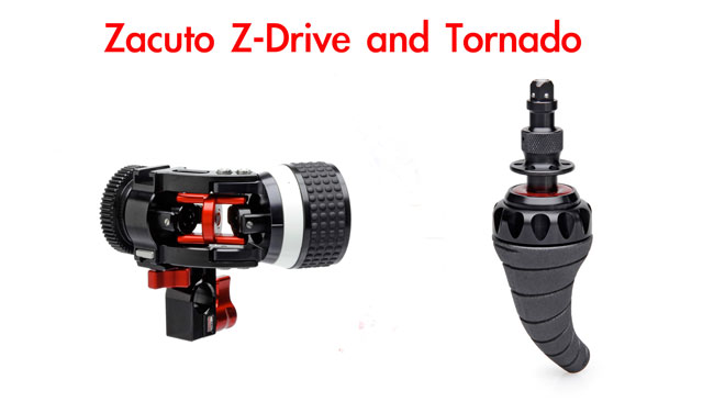 Zacuto Z-Drive Follow Focus and Zacuto Tornado. A Powerful