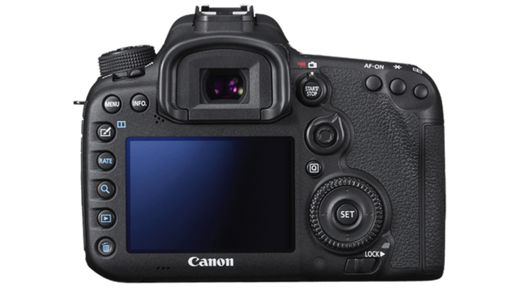 Canon 7D MARK II back