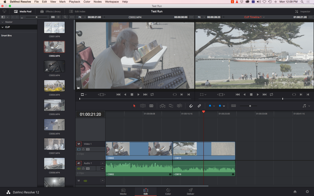 A75II Footage plays In Resolve 12