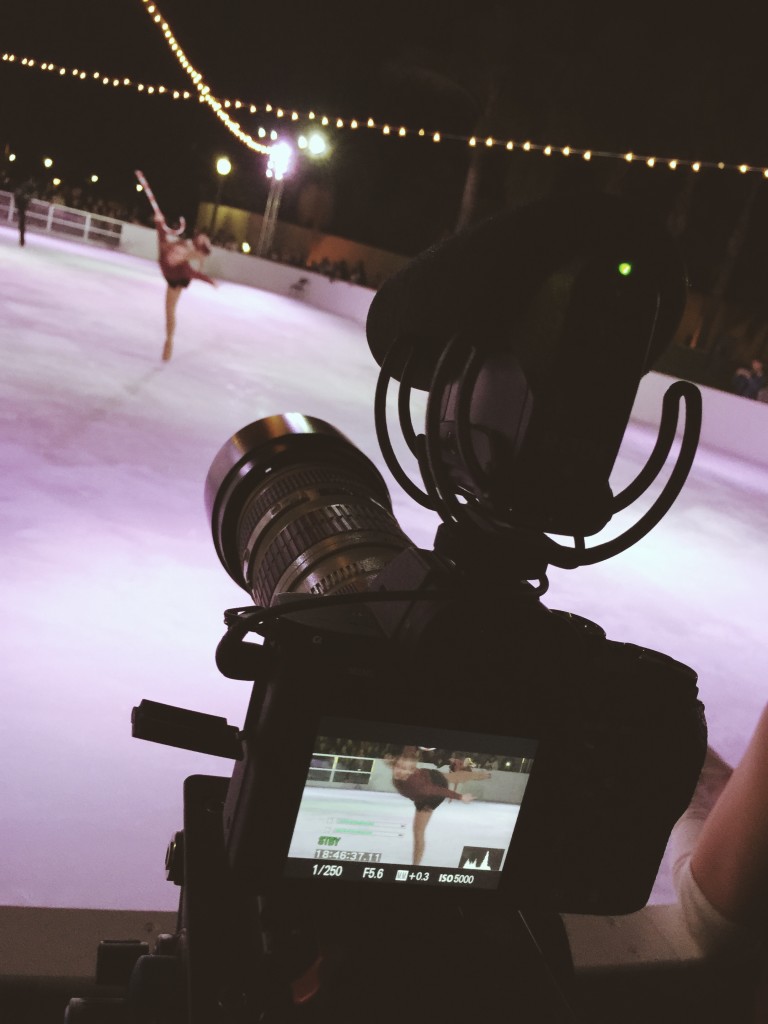 Ice Skater with a7sII 120 fps