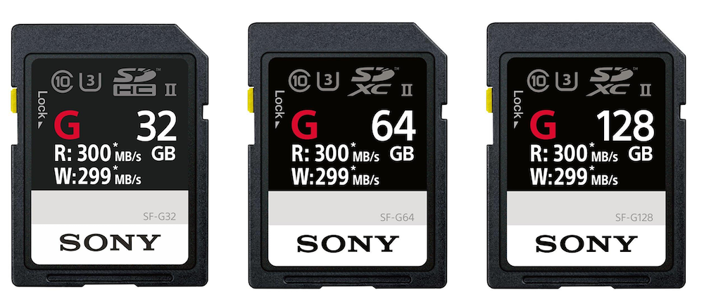 Sony SF-G Series SD Cards_ALL