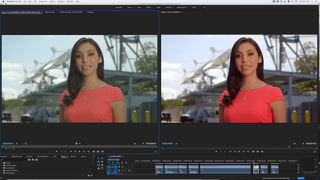 C300 Green Cast Issue side by side