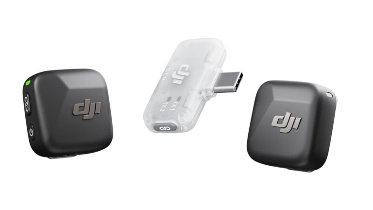DJI Mic Mini with 2 TX + 1 Mobile RX, Wireless Lavalier Microphone for iPhone 17/16/15 & Android/PC/Tablet, Plug-and-Play Now $45